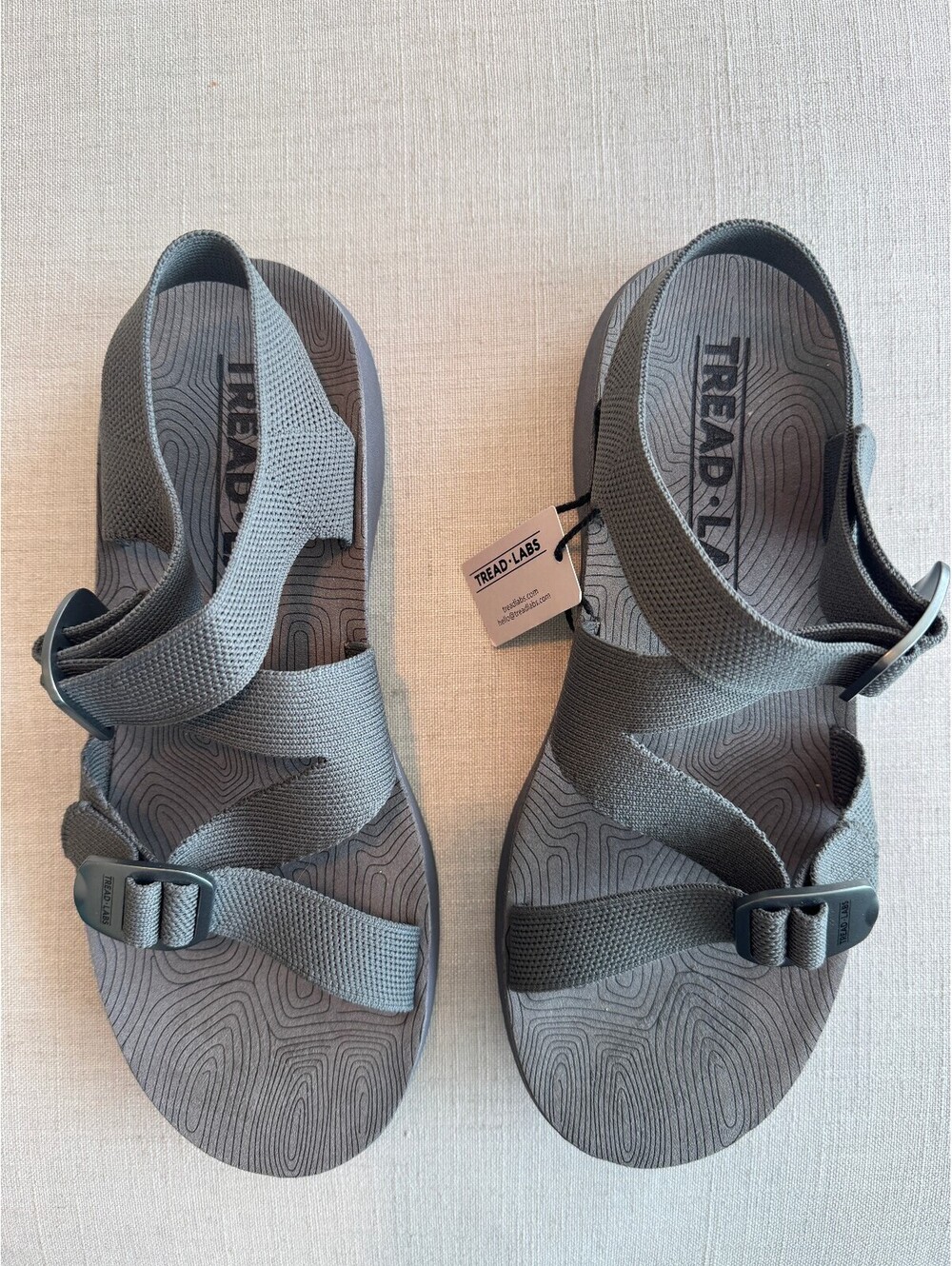 NEW Tread Labs Redway Sandals Rock Men's Size 10 Recovery Comfort